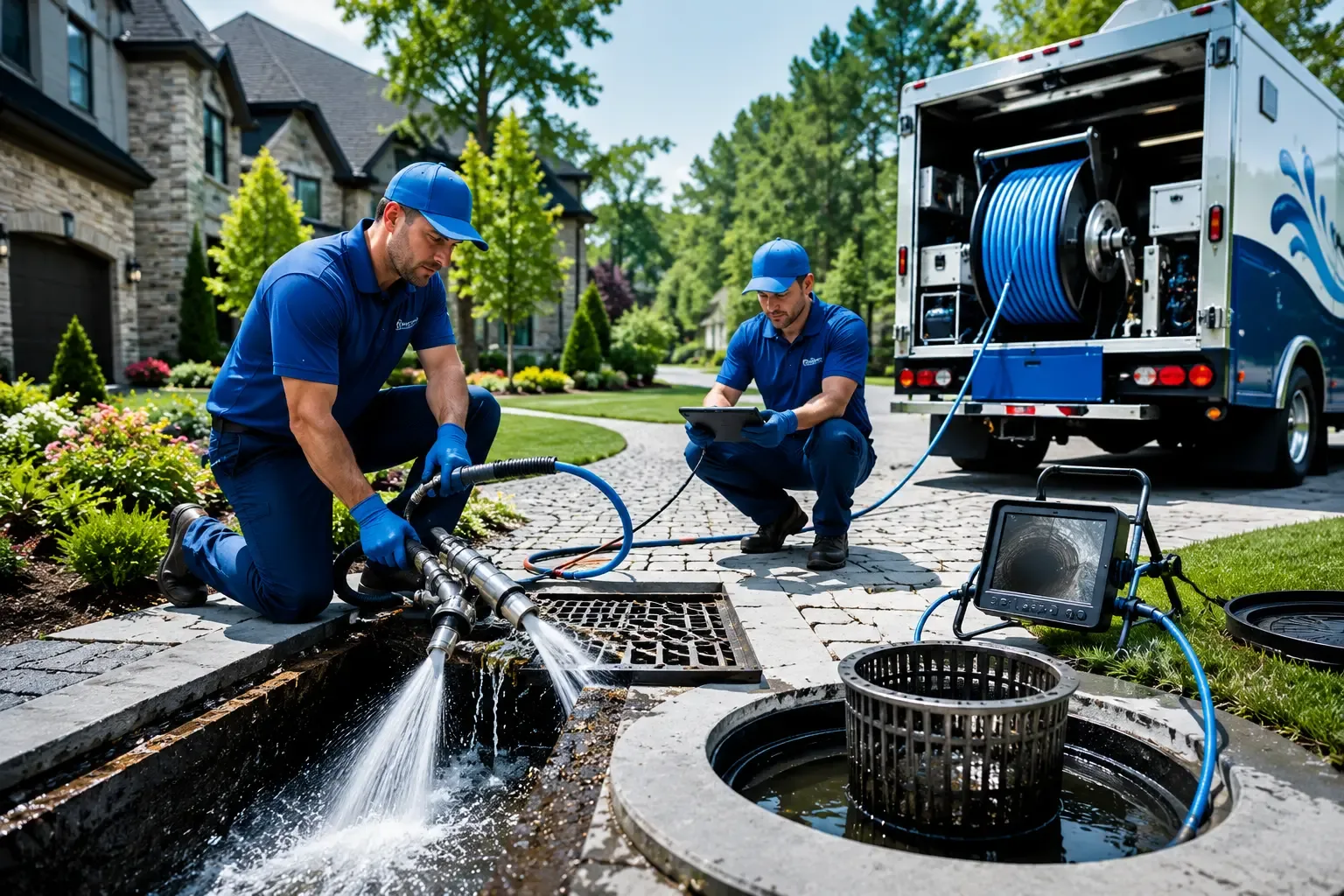 Local outdoor drain cleaning professionals in New Franklin, MO